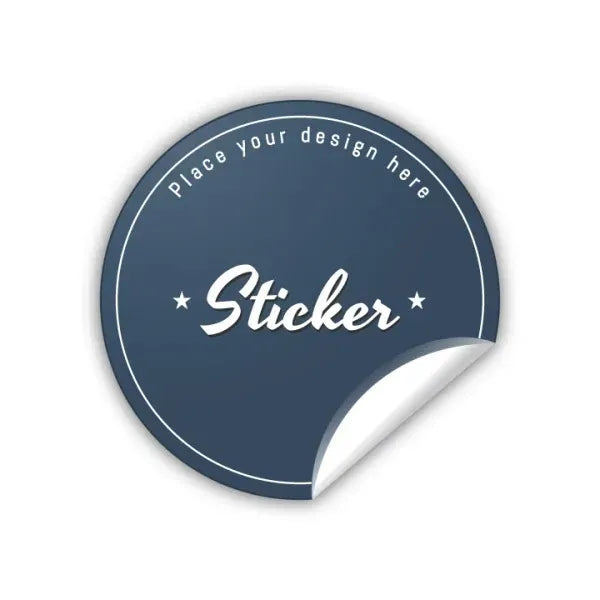 Round Stickers 1 ""/2 ""/ 3 """