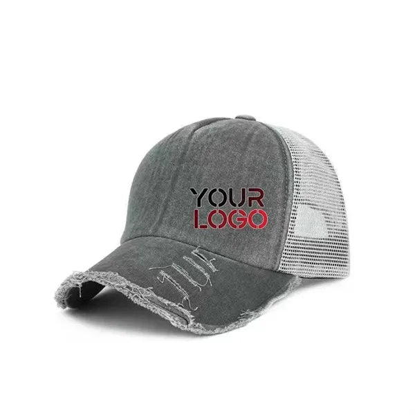 Washed Distressed Cotton Caps