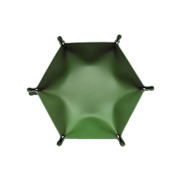 Hexagonal PU Leather Lipstick and Cosmetics Storage Box