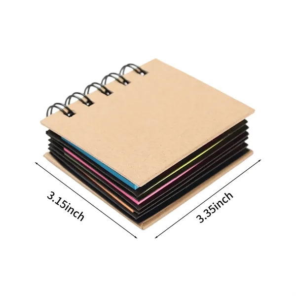 Kraft Paper Sticky Note Notebook