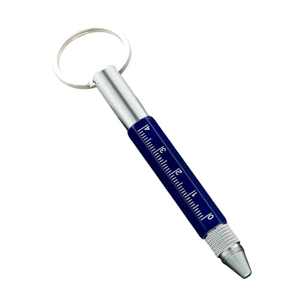 6-in-1 Multi-Tool Pen Keychain with Touch Screen
