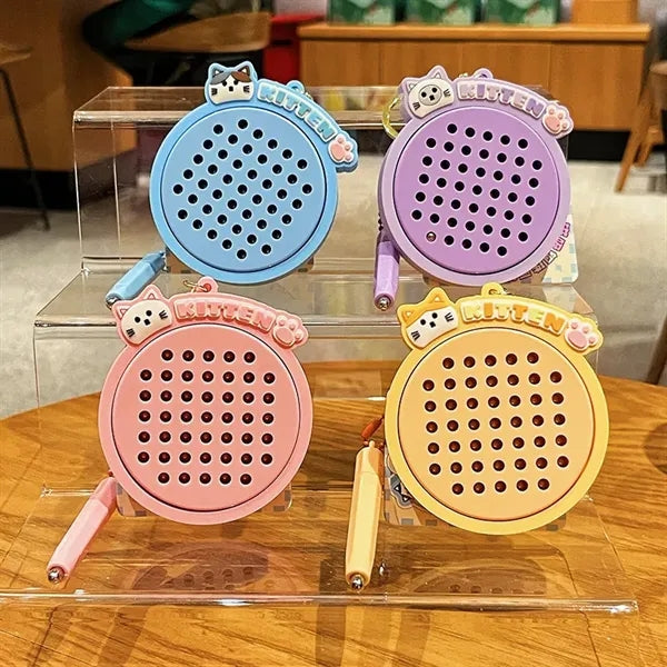 Magnetic Steel Ball Drawing Board Keychain