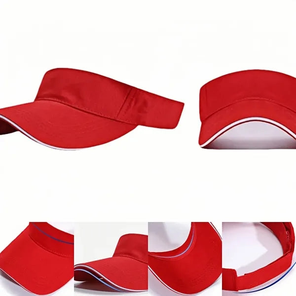 Adjustable Cotton Sun Visor Hat