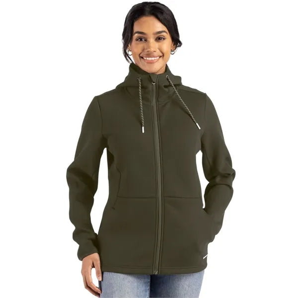 Cutter & Buck Roam Recycled Buttery-Soft Knit Womens Full...