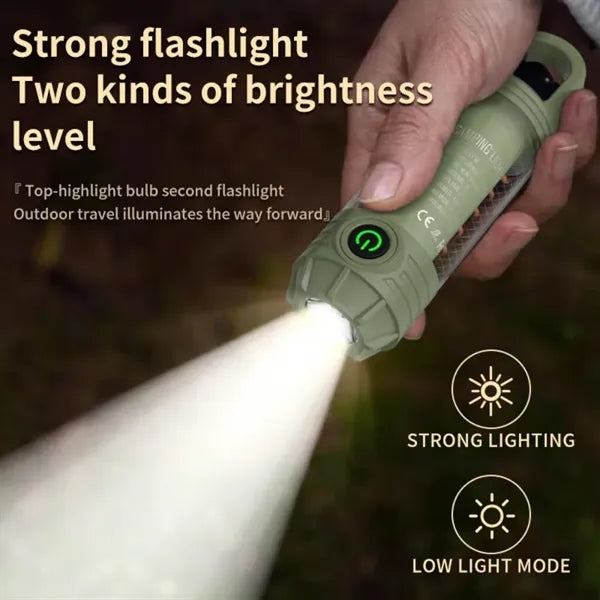 LED Mini Camping Flashlight, Portable Outdoor Light