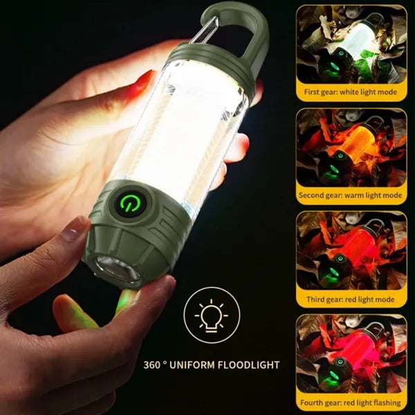 LED Mini Camping Flashlight, Portable Outdoor Light