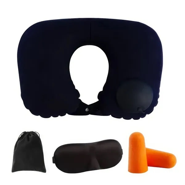Earplug Eyeshade U-Shaped Portable Neck Pillow