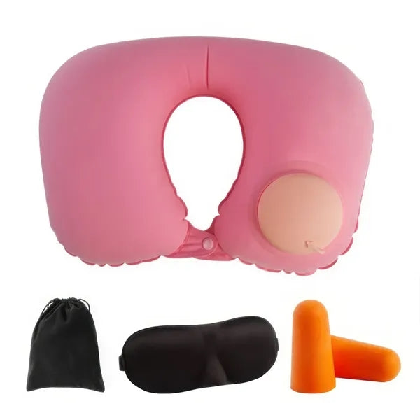 Earplug Eyeshade U-Shaped Portable Neck Pillow