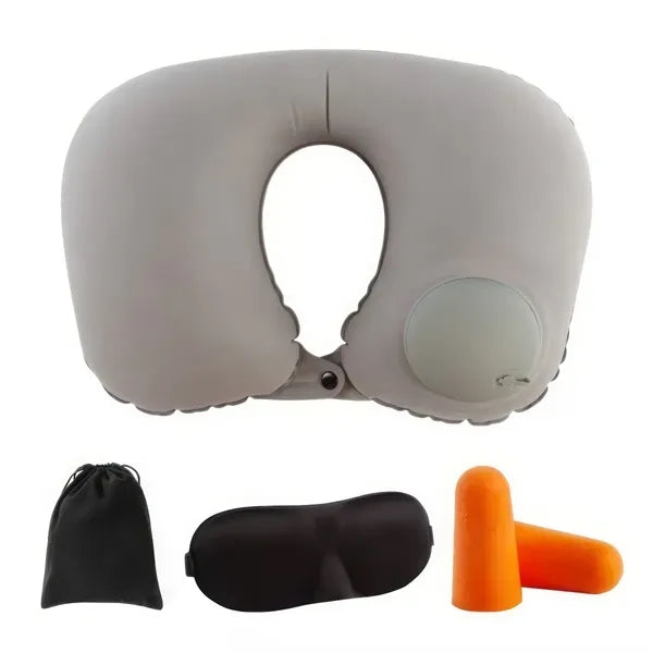 Earplug Eyeshade U-Shaped Portable Neck Pillow