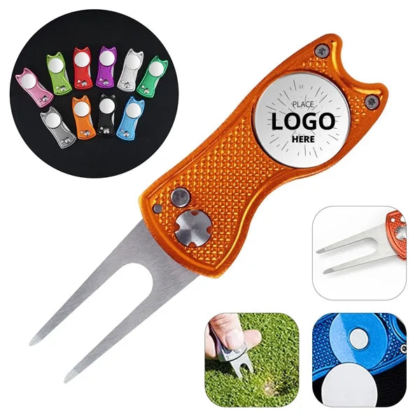 Foldable Golf Grass Tool