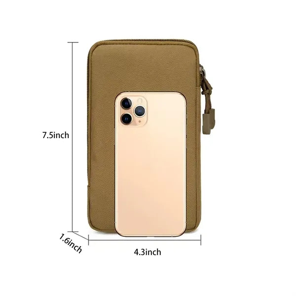Outdoors Portable Waist Mobile Phone Storage wallet