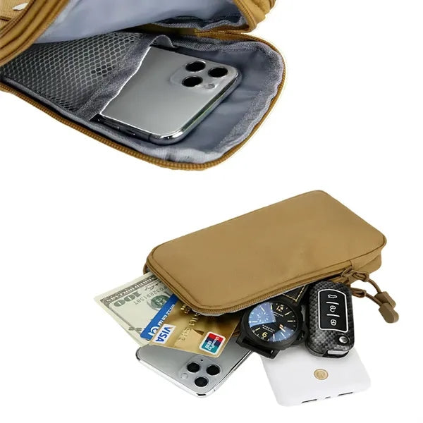 Outdoors Portable Waist Mobile Phone Storage wallet