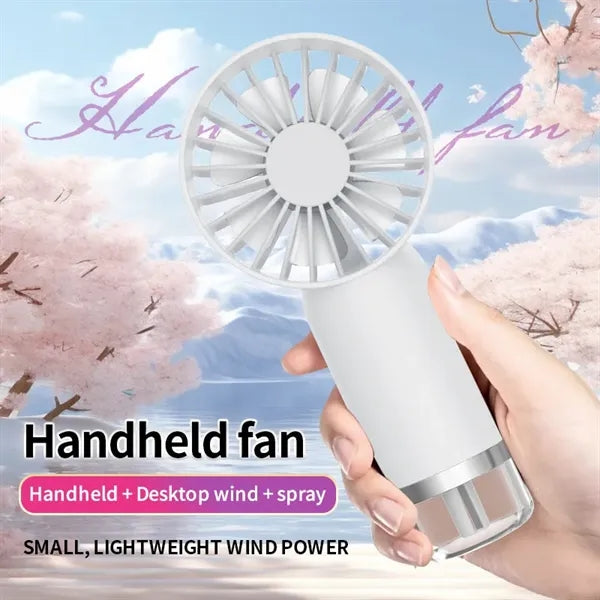 Mini Handheld Misting Fan