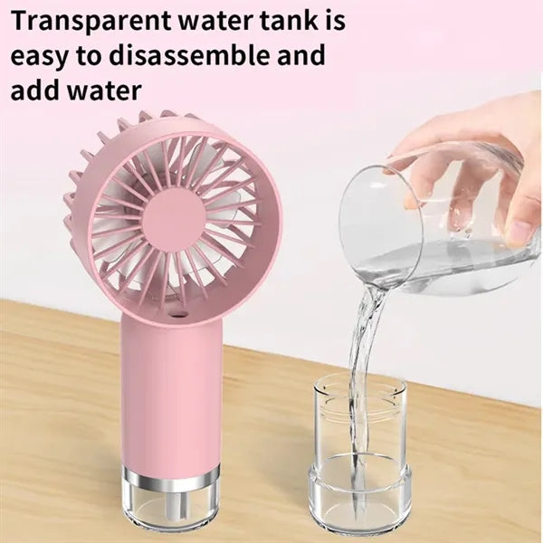 Mini Handheld Misting Fan