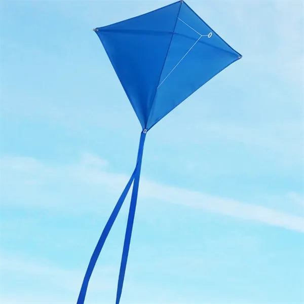 Diamond-shaped polyester disassembling kite