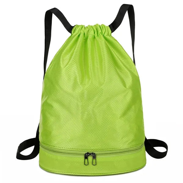 420D Swim Backpack with Shoe Compartment & Wet/Dry Pocket