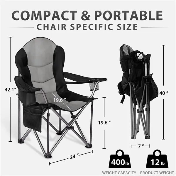 Multifunctional Foldable Heavy Duty Camping Chair