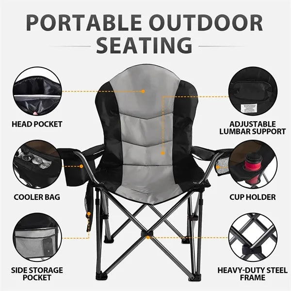 Multifunctional Foldable Heavy Duty Camping Chair