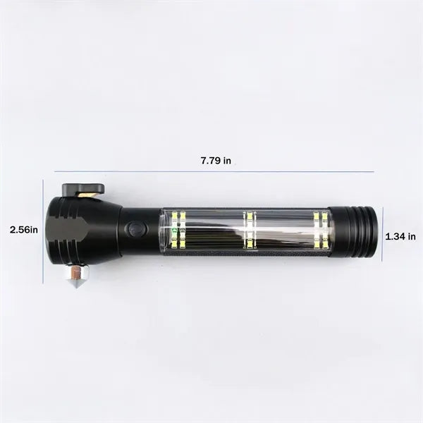 Rechargeable Multifunctional Emergency LED Flashlight
