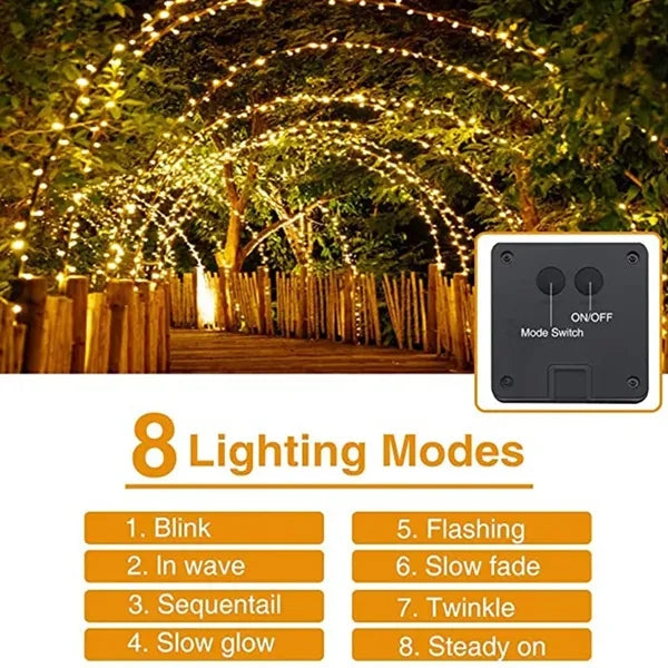 Outdoor Solar String Lights