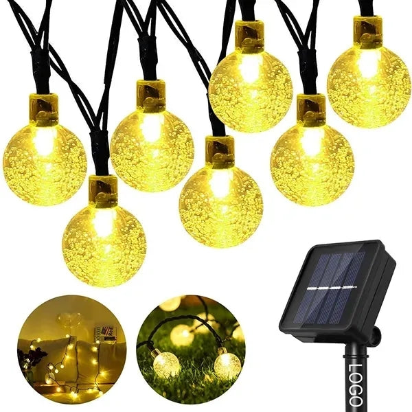Solar Bulb String Lights Mini Bulb