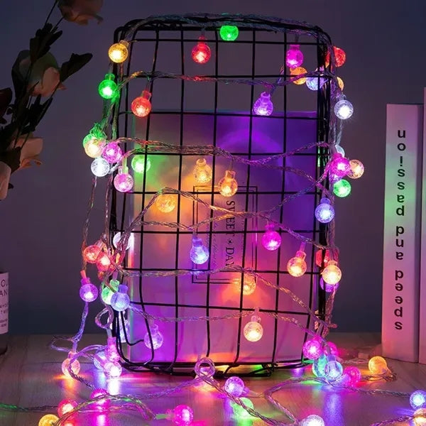 Solar Bulb String Lights Mini Bulb