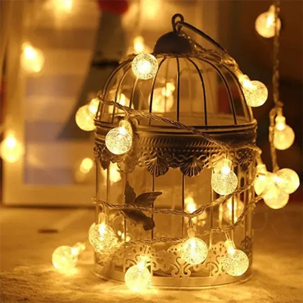 Solar Bulb String Lights Mini Bulb