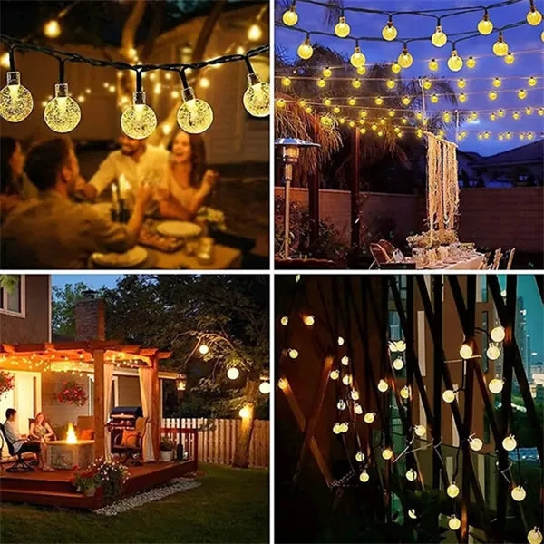 Solar Bulb String Lights Mini Bulb