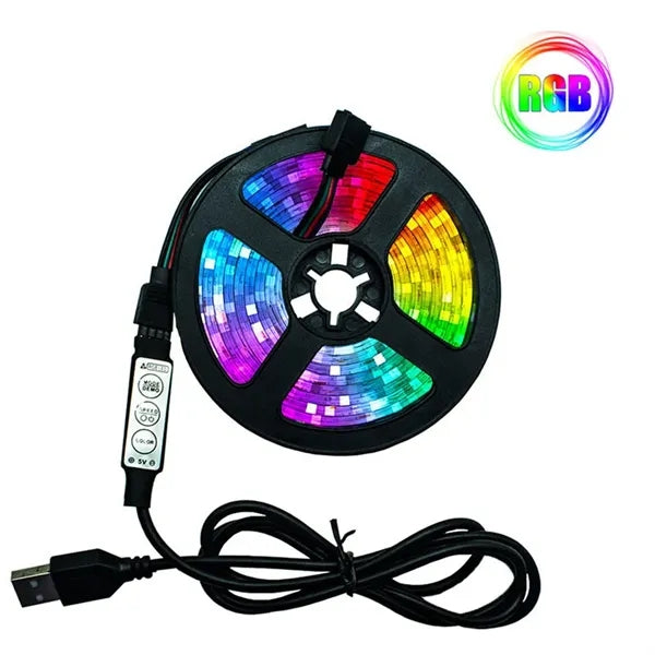 9ft USB LED Strip Lights