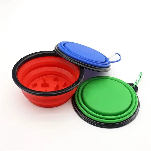 Convenient Collapsible Portable Pet Travel Dog Bowls