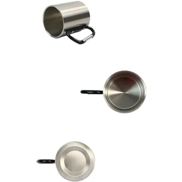 Carabiner Clip Stainless Steel Cup