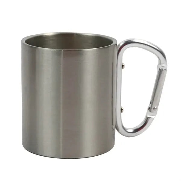 Carabiner Clip Stainless Steel Cup