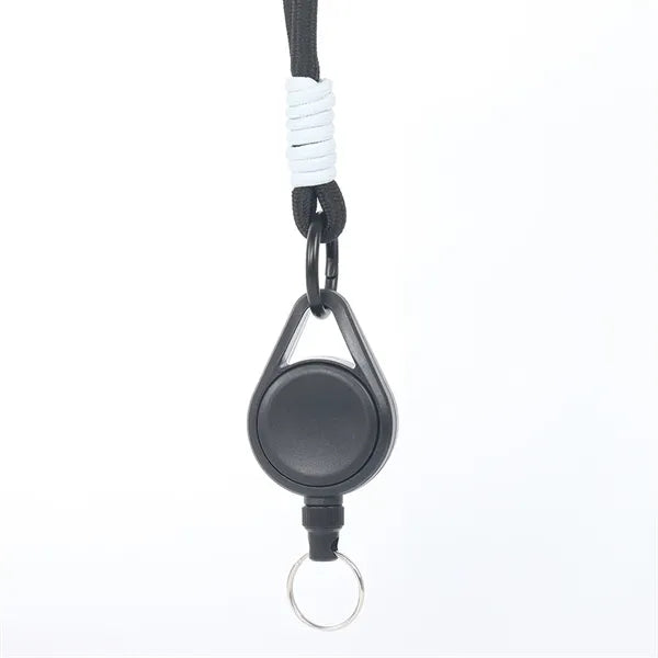 Retractable Badge Reel With Lanyard