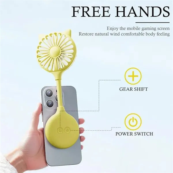 Portable Suction Cup Small Fan