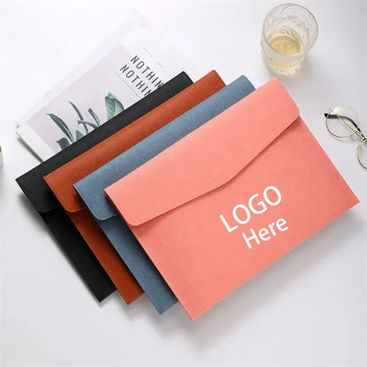 PU Leather Document File Folder