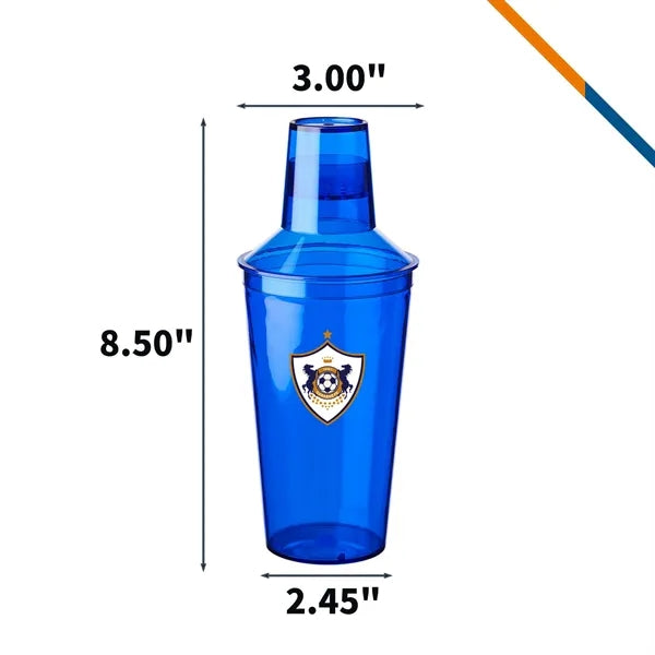 Britton Plastic Cocktail Shaker - 17 OZ.