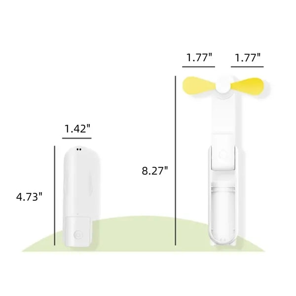 Portable USB Rechargeable Mini Handheld Fan