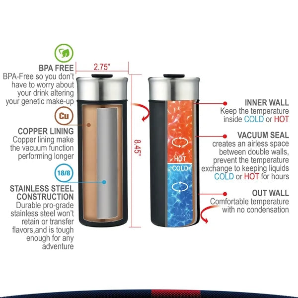 18 OZ. Bukal Water Bottle