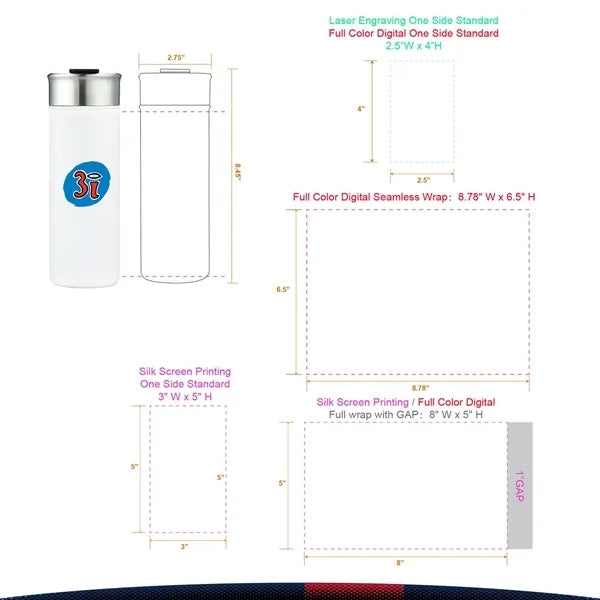 18 OZ. Bukal Water Bottle