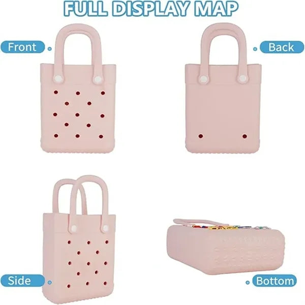 EVA Waterproof Mini Beach Tote Handbag