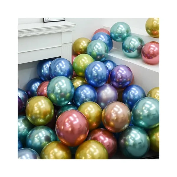 Glossy Pearlescent Round Balloons