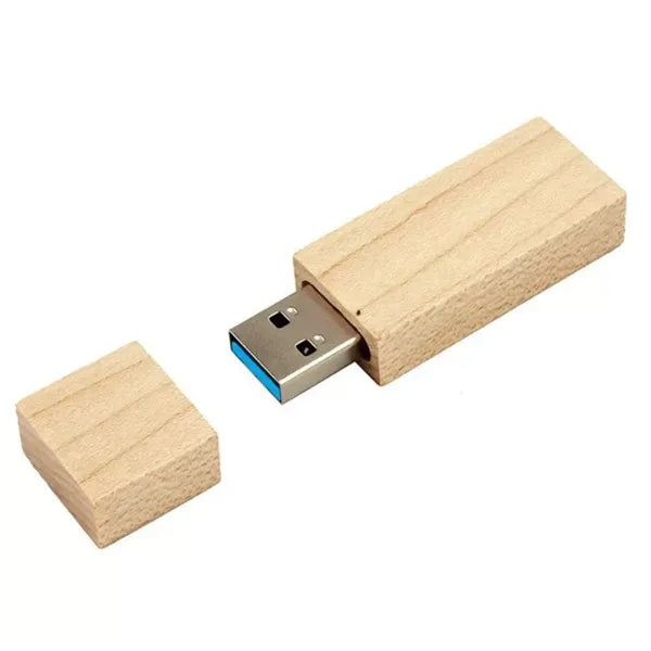 32GB High-Speed Bamboo Wooden USB 3.0 Flash Drive