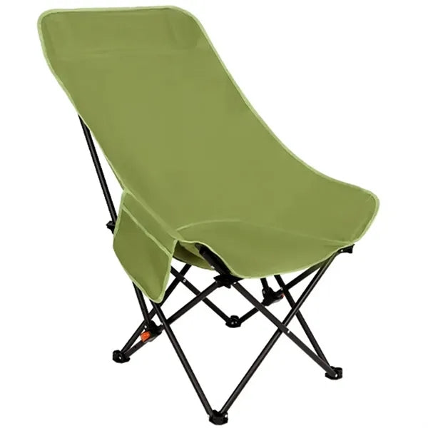 Adjustable High-Back Folding Camping Chair