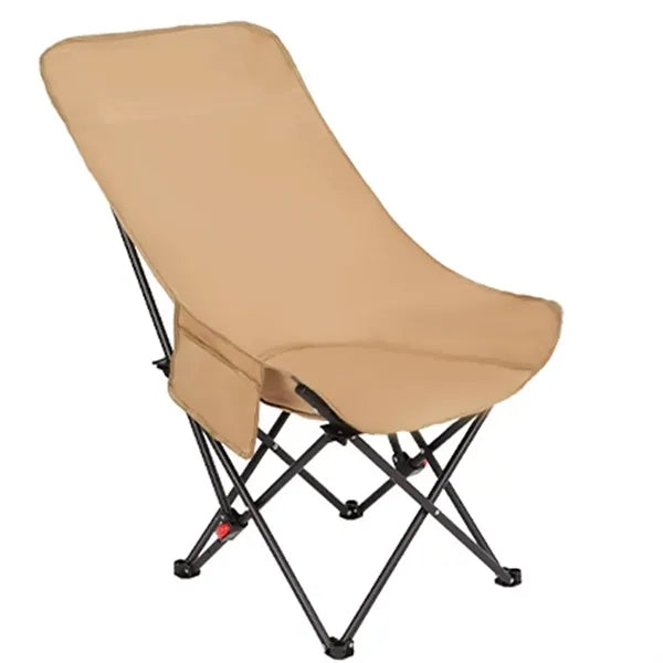 Adjustable High-Back Folding Camping Chair
