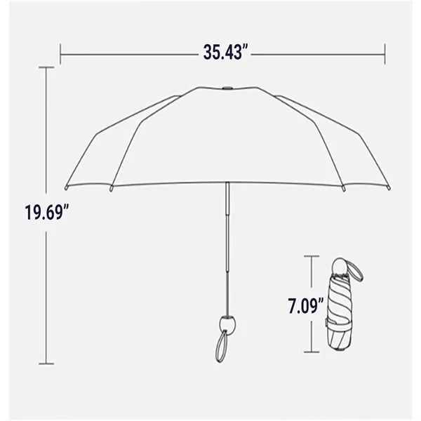 Compact UV Protection Folding Umbrella