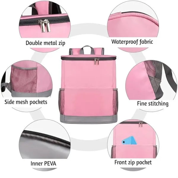 Full Color Insulated Cooler Backpack