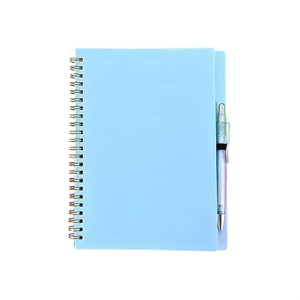 A5 Spiral Notebook with Pen