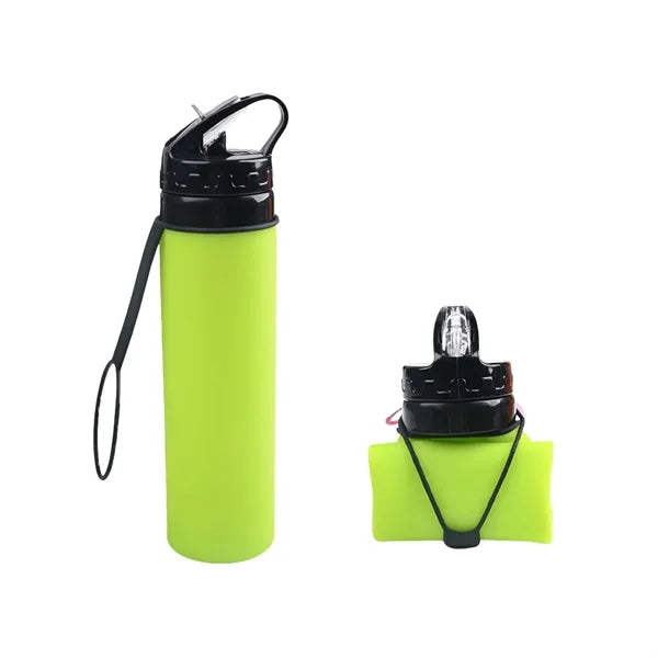 Creative Portable Folding Silicone Water Cup For Sports