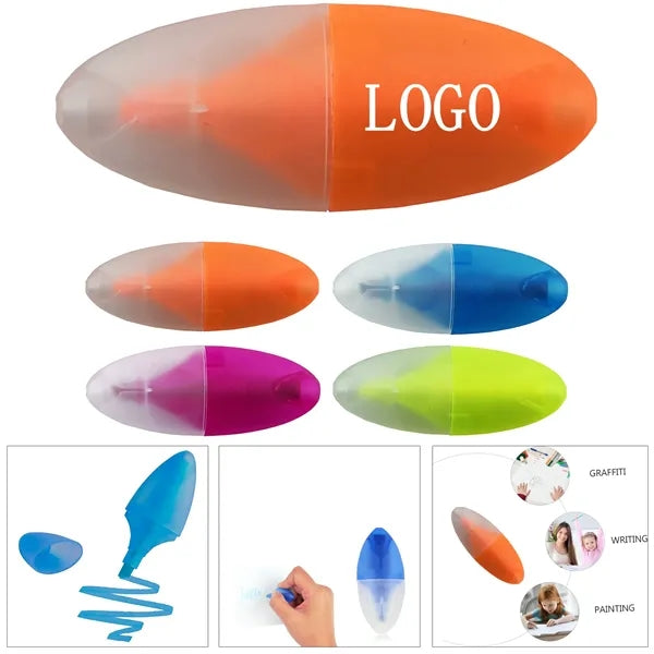 Vibrant Mini Highlighter Marker