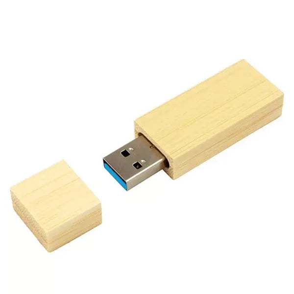 32GB High-Speed Bamboo Wooden USB 3.0 Flash Drive